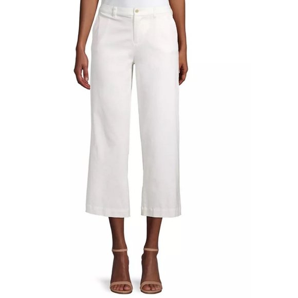 ATM Anthony Thomas Melillo Cotton Poplin Crop Pant - Picture 1 of 9